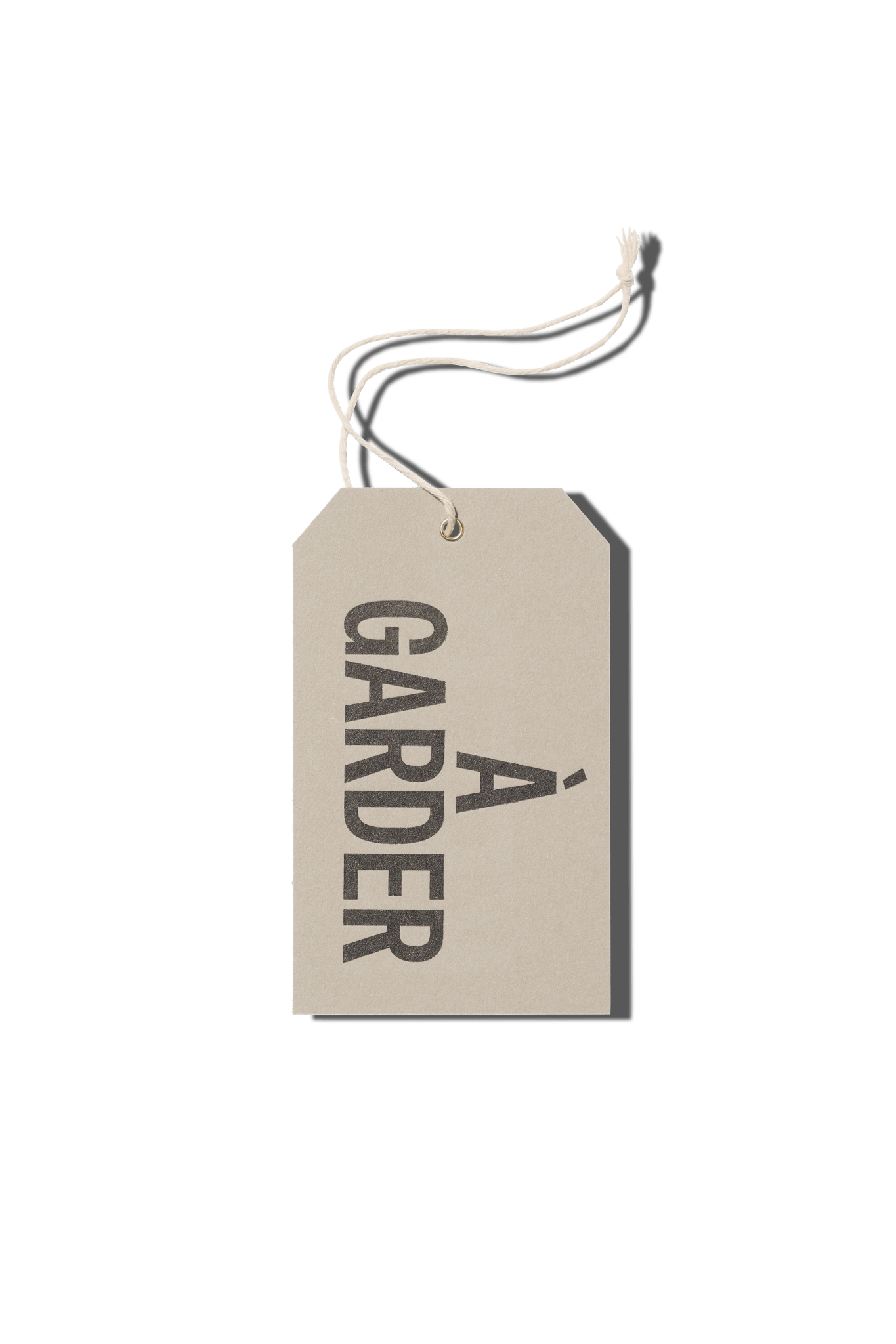 Papier Royal - "Keep" Hang Tag - Papier Royal