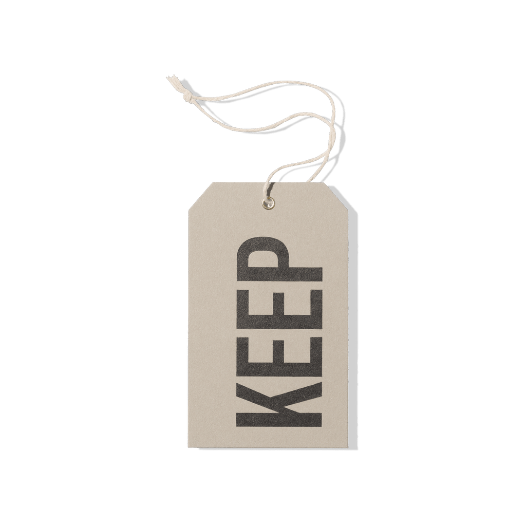 Papier Royal - "Keep" Hang Tag - Papier Royal