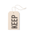 Papier Royal - "Keep" Hang Tag - Papier Royal