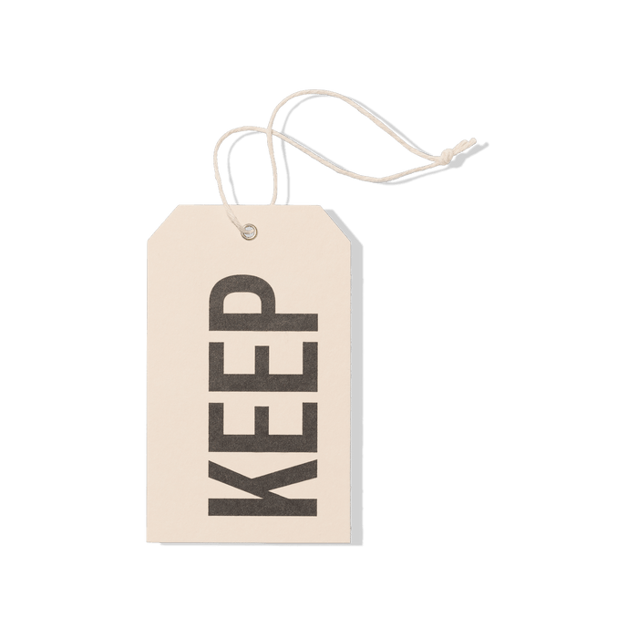 Papier Royal - "Keep" Hang Tag - Papier Royal