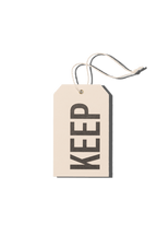 Papier Royal - "Keep" Hang Tag - Papier Royal