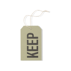 Papier Royal - "Keep" Hang Tag - Papier Royal
