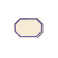 Papier Royal - Large Greek Key Octagon (Balzac Sticker Label) - Papier Royal
