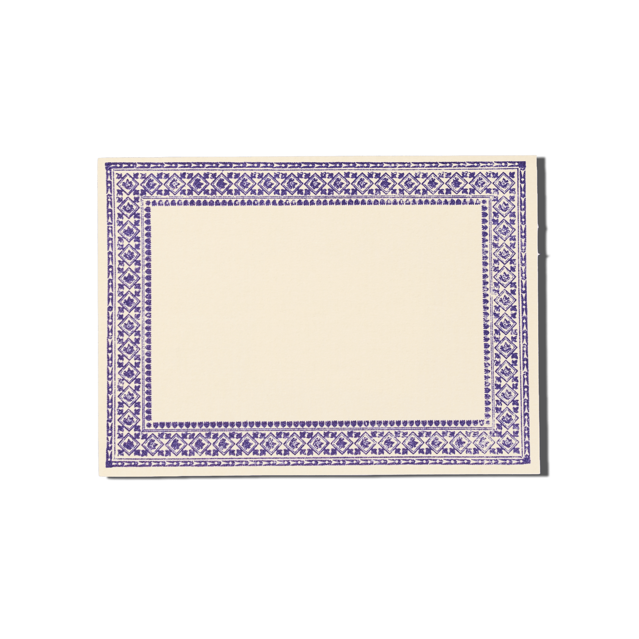 Papier Royal - Lattice Net (Balzac Sticker Label) - Papier Royal
