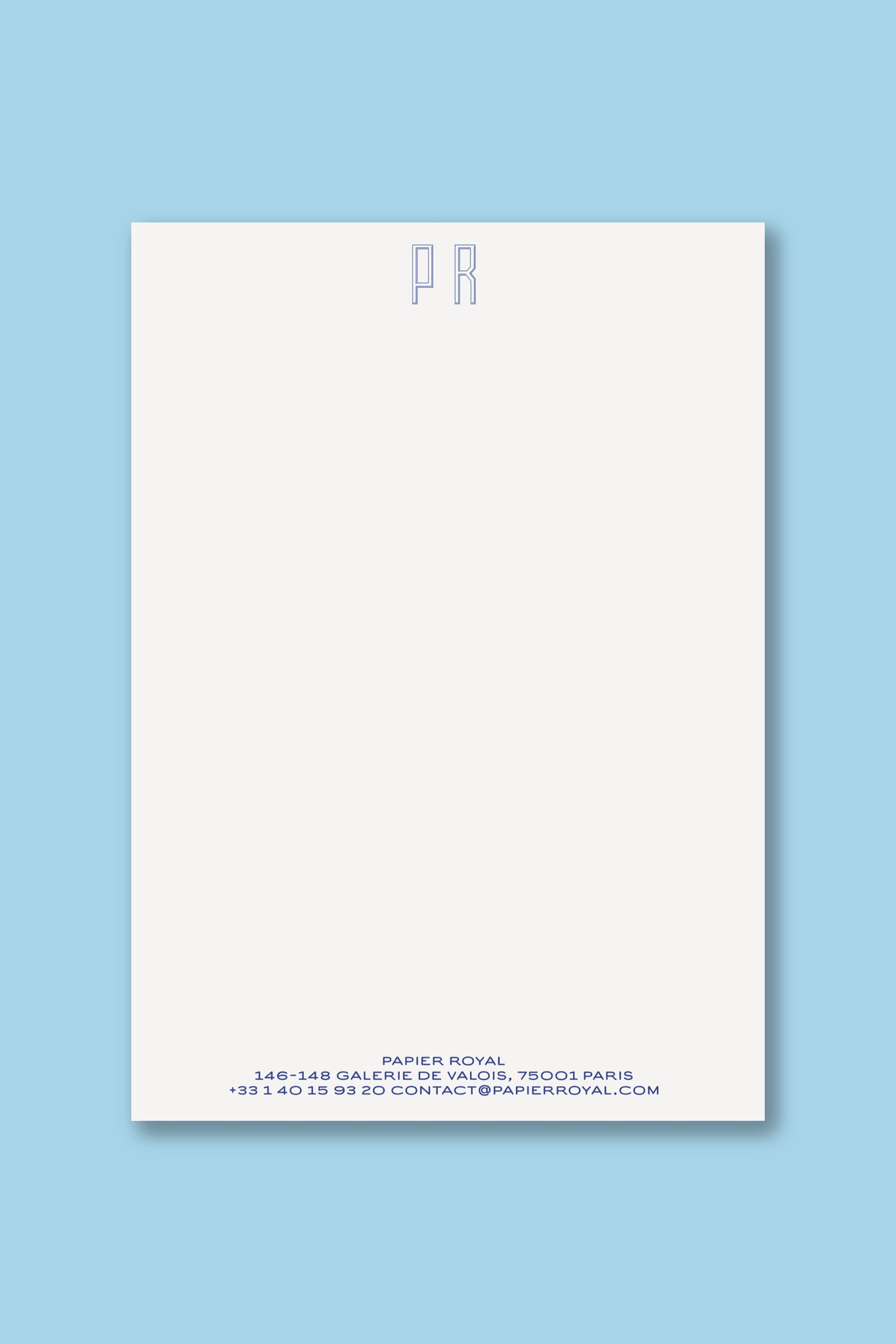 Papier Royal - Letterhead Paper - Papier Royal