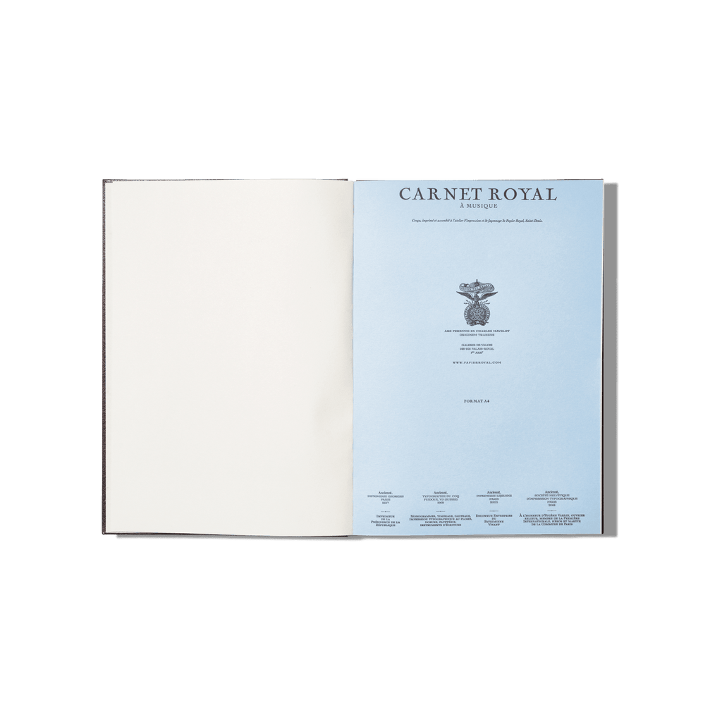 Papier Royal - Music Notebook - Papier Royal