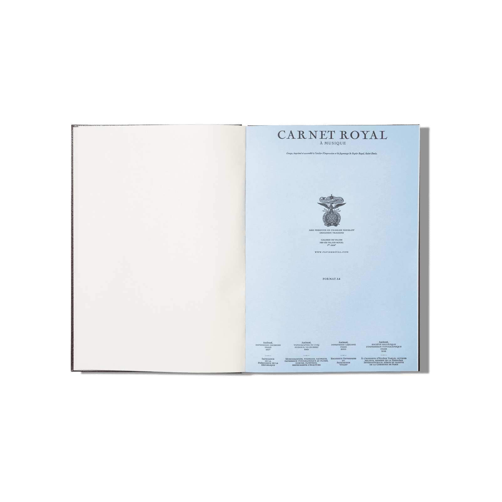 Papier Royal - Music Notebook - Papier Royal