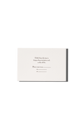 Papier Royal - No Fancy Invitation Greeting Card - Papier Royal