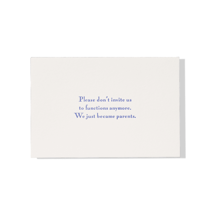 Papier Royal - Non-Invitation Greeting Card - Papier Royal