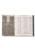 Papier Royal - "Notre Dame" time-saving tourist postcard - Papier Royal