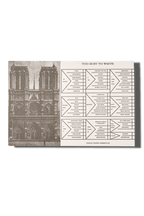 Papier Royal - "Notre Dame" time-saving tourist postcard - Papier Royal