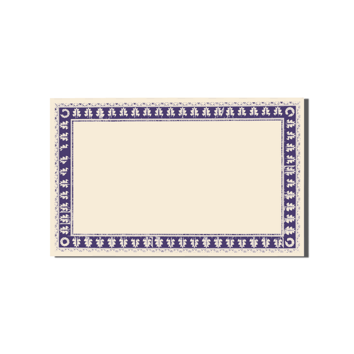 Papier Royal - Oak Leaf Frieze (Balzac Sticker Label) - Papier Royal