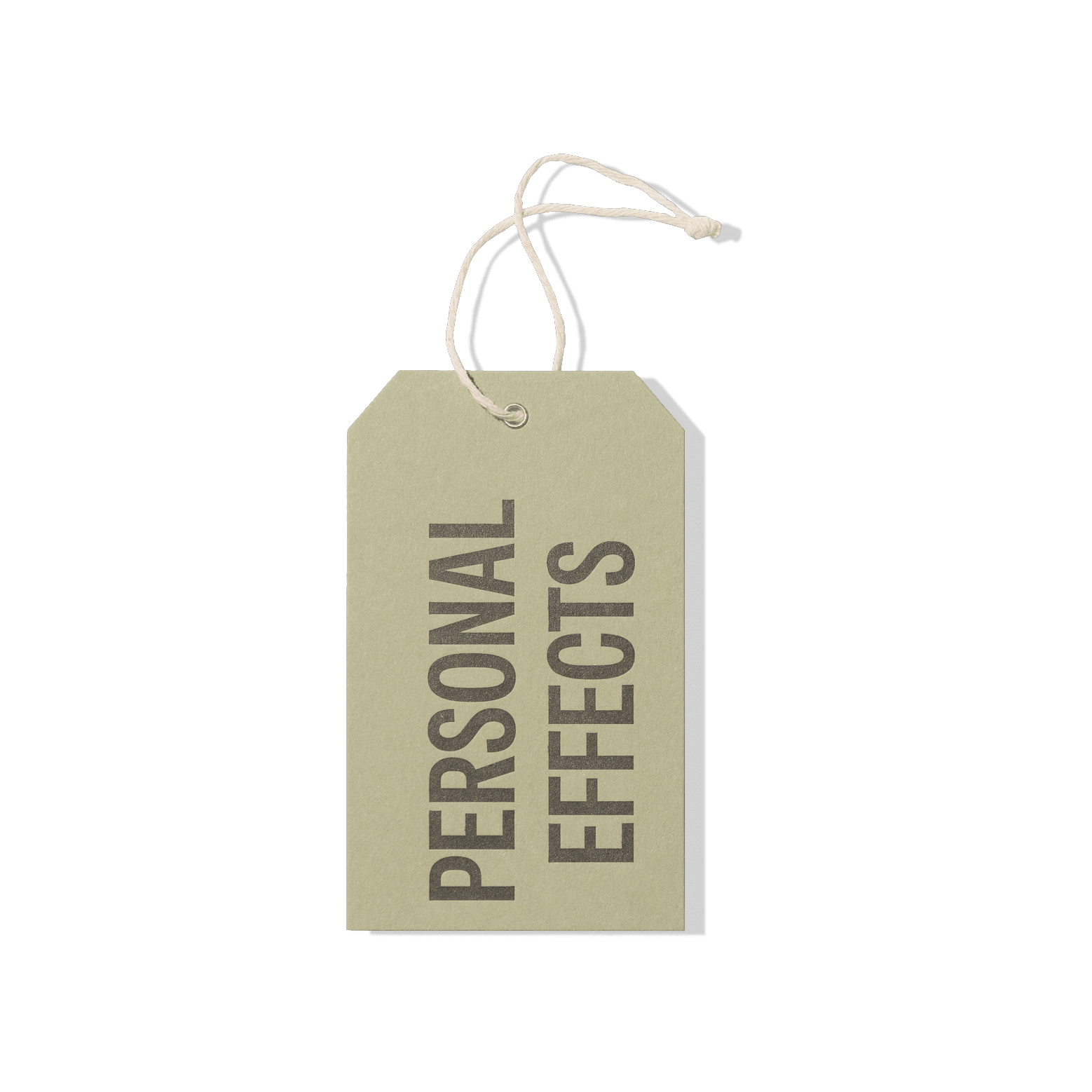 Papier Royal - "Personal Effects" Hang Tag - Papier Royal