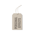 Papier Royal - "Personal Effects" Hang Tag - Papier Royal