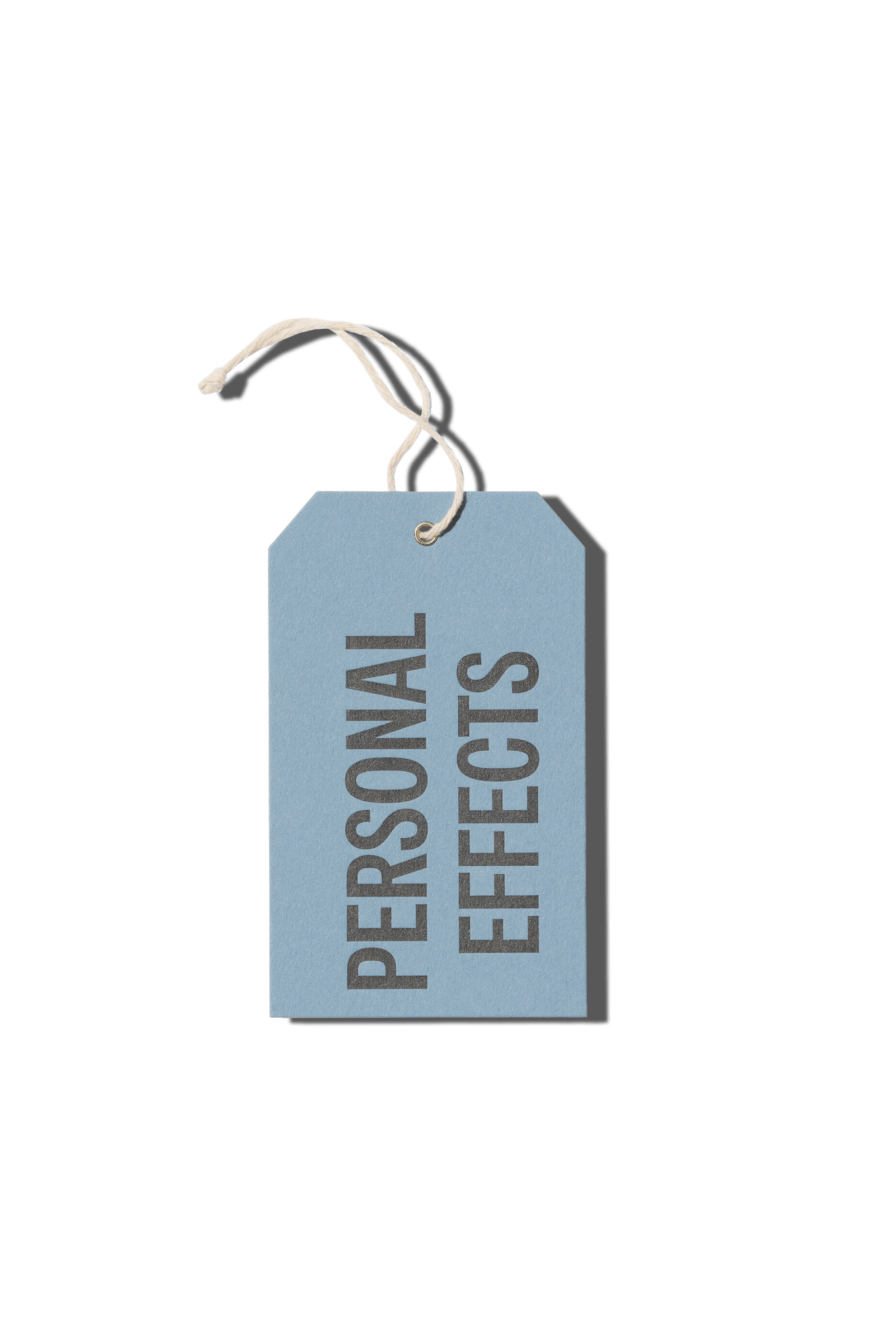Papier Royal - "Personal Effects" Hang Tag - Papier Royal