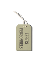 Papier Royal - "Personal Effects" Hang Tag - Papier Royal