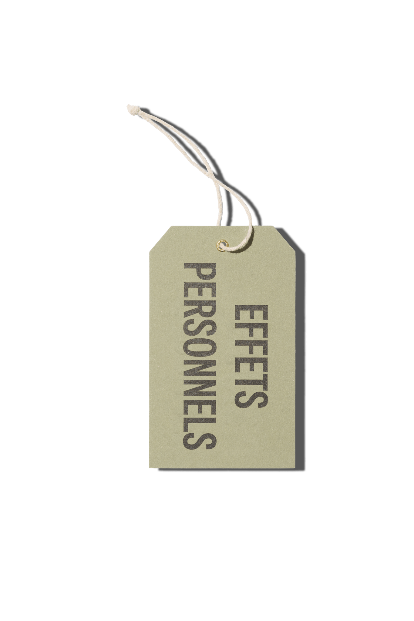 Papier Royal - "Personal Effects" Hang Tag - Papier Royal