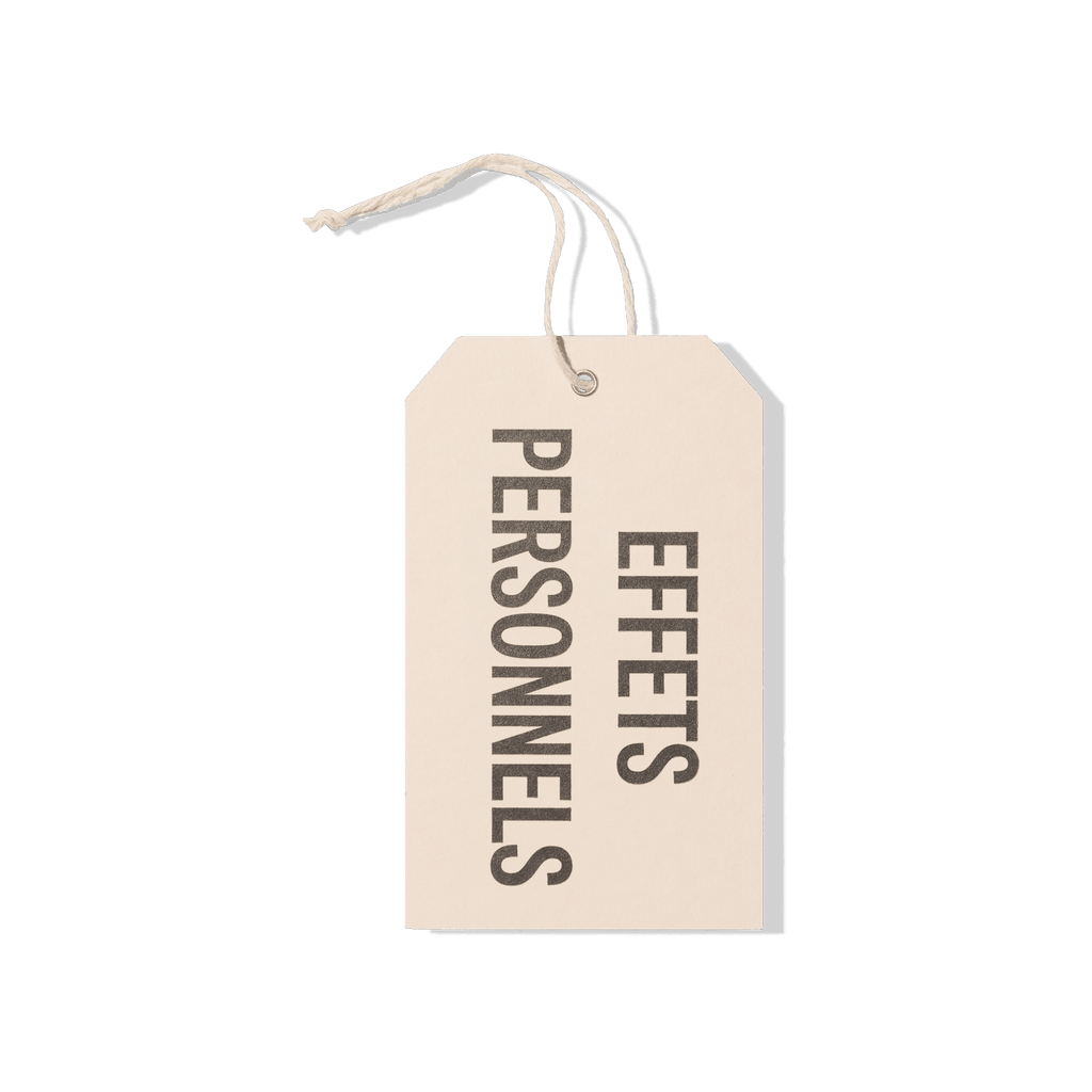 Papier Royal - "Personal Effects" Hang Tag - Papier Royal