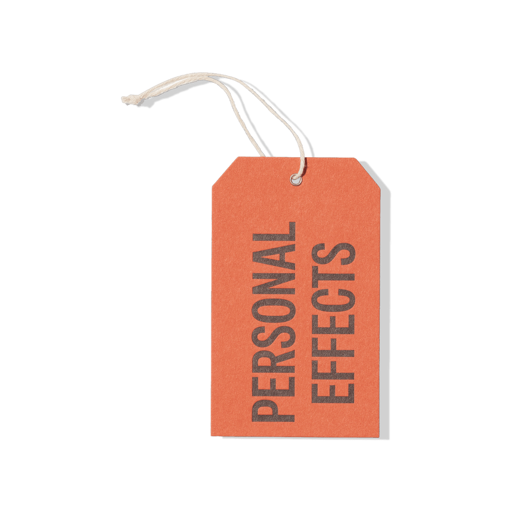 Papier Royal - "Personal Effects" Hang Tag - Papier Royal