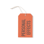 Papier Royal - "Personal Effects" Hang Tag - Papier Royal