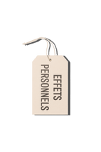 Papier Royal - "Personal Effects" Hang Tag - Papier Royal