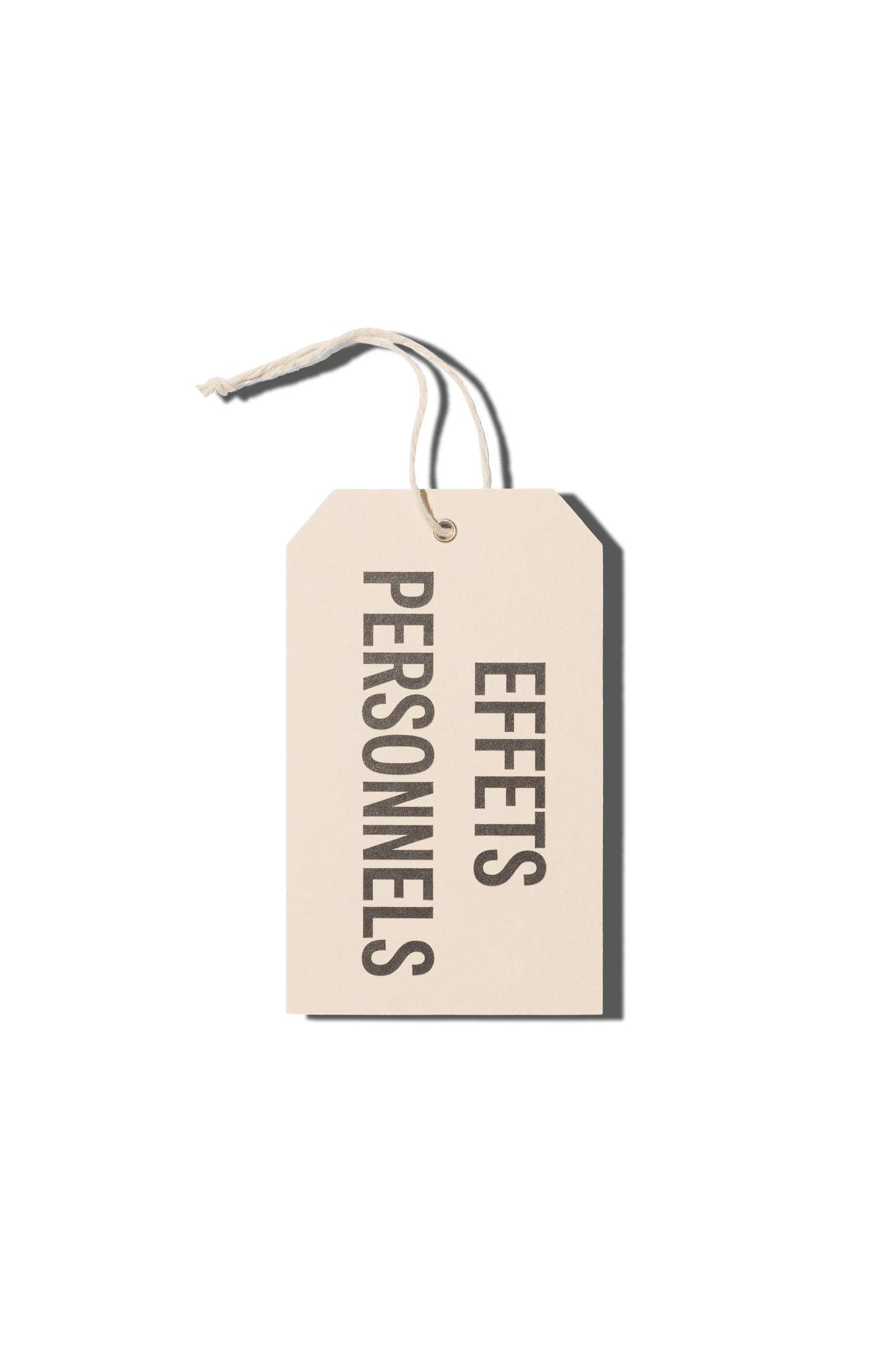 Papier Royal - "Personal Effects" Hang Tag - Papier Royal