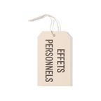 Papier Royal - "Personal Effects" Hang Tag - Papier Royal