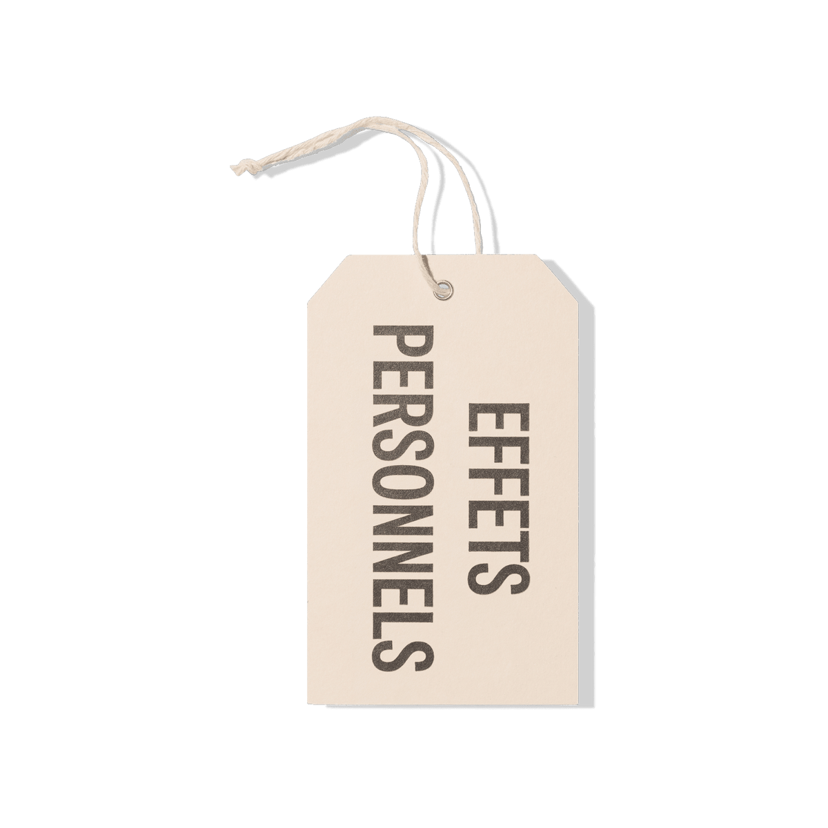 Papier Royal - "Personal Effects" Hang Tag - Papier Royal