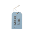 Papier Royal - "Personal Effects" Hang Tag - Papier Royal