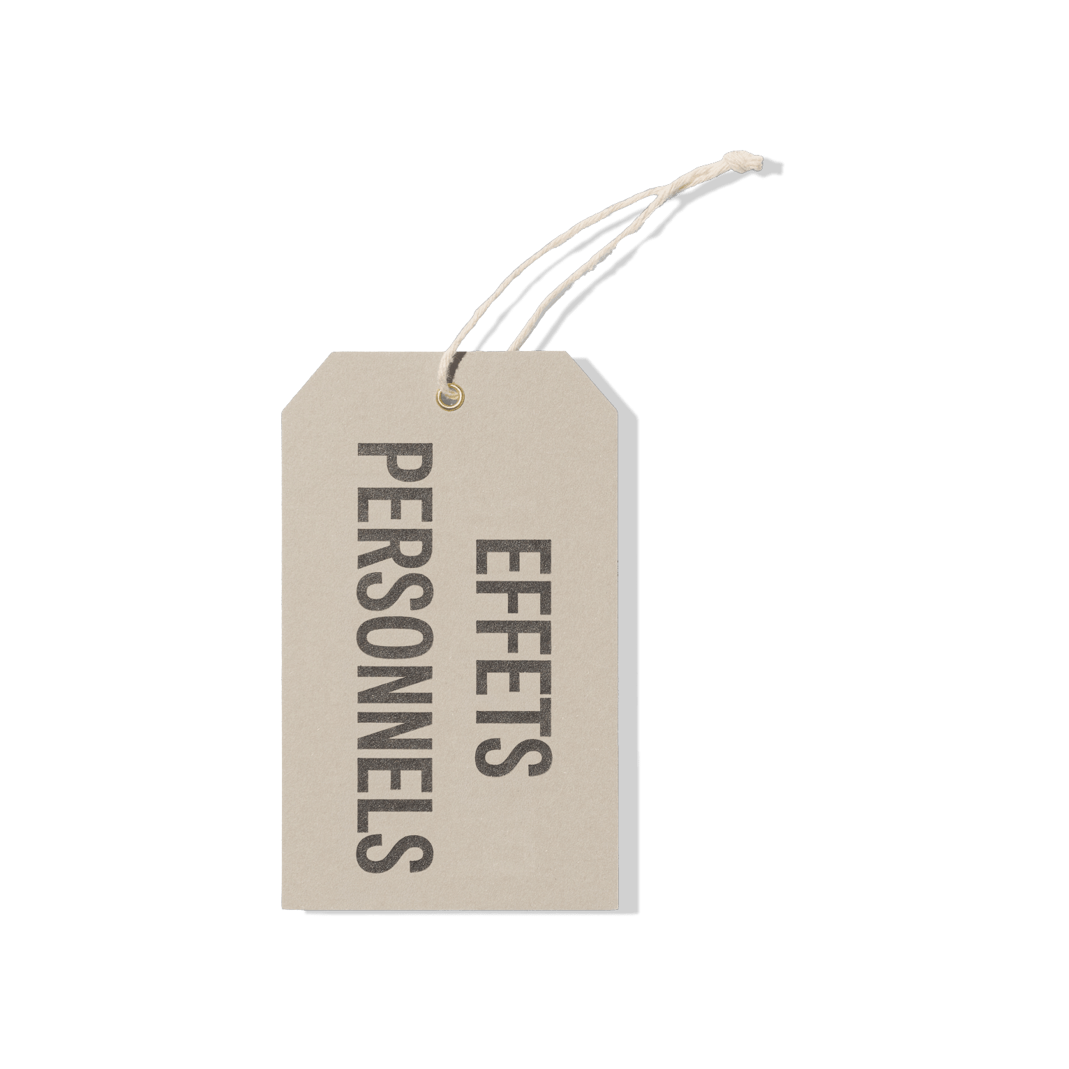 Papier Royal - "Personal Effects" Hang Tag - Papier Royal