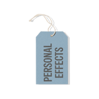 Papier Royal - "Personal Effects" Hang Tag - Papier Royal