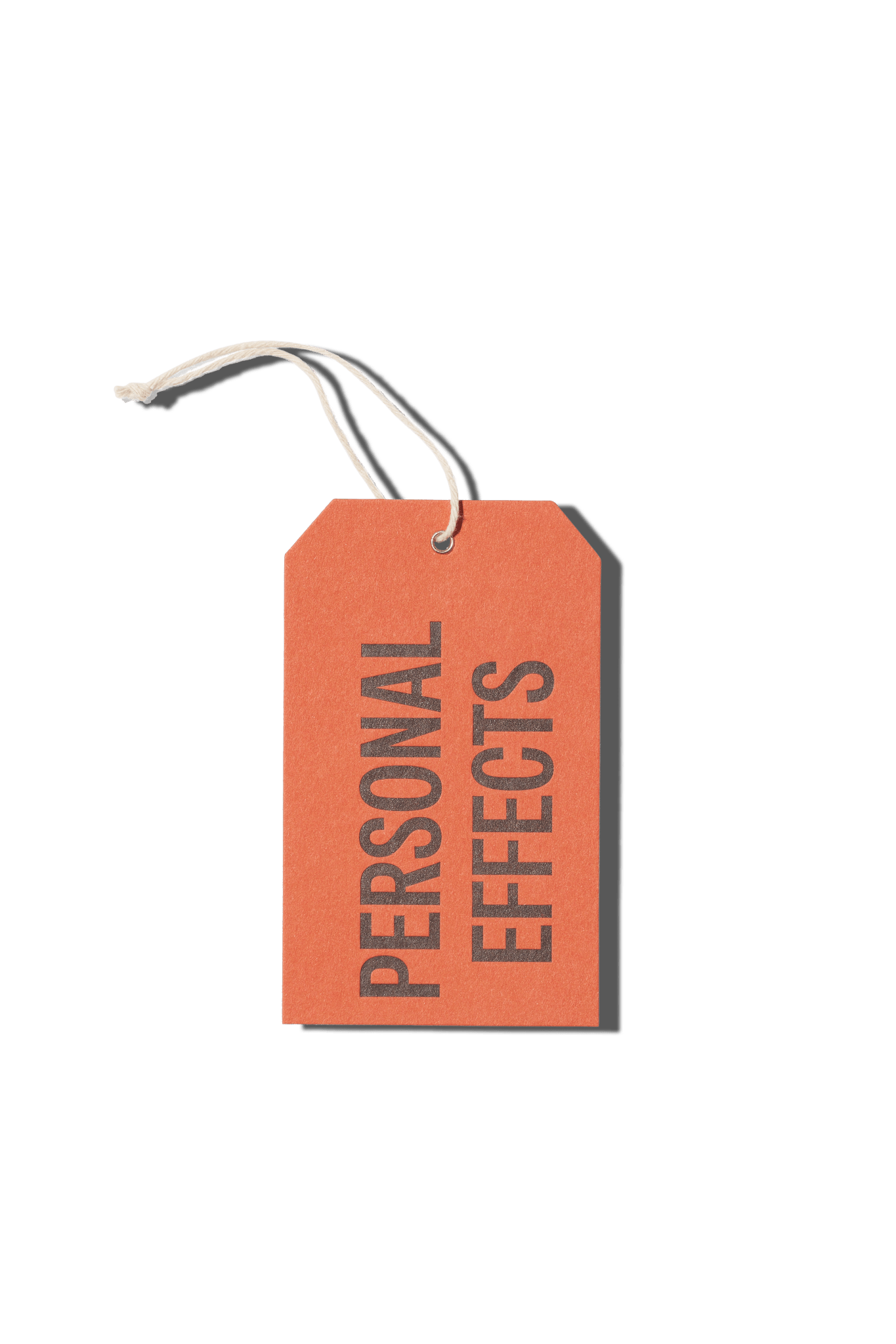 Papier Royal - "Personal Effects" Hang Tag - Papier Royal
