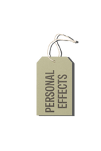 Papier Royal - "Personal Effects" Hang Tag - Papier Royal