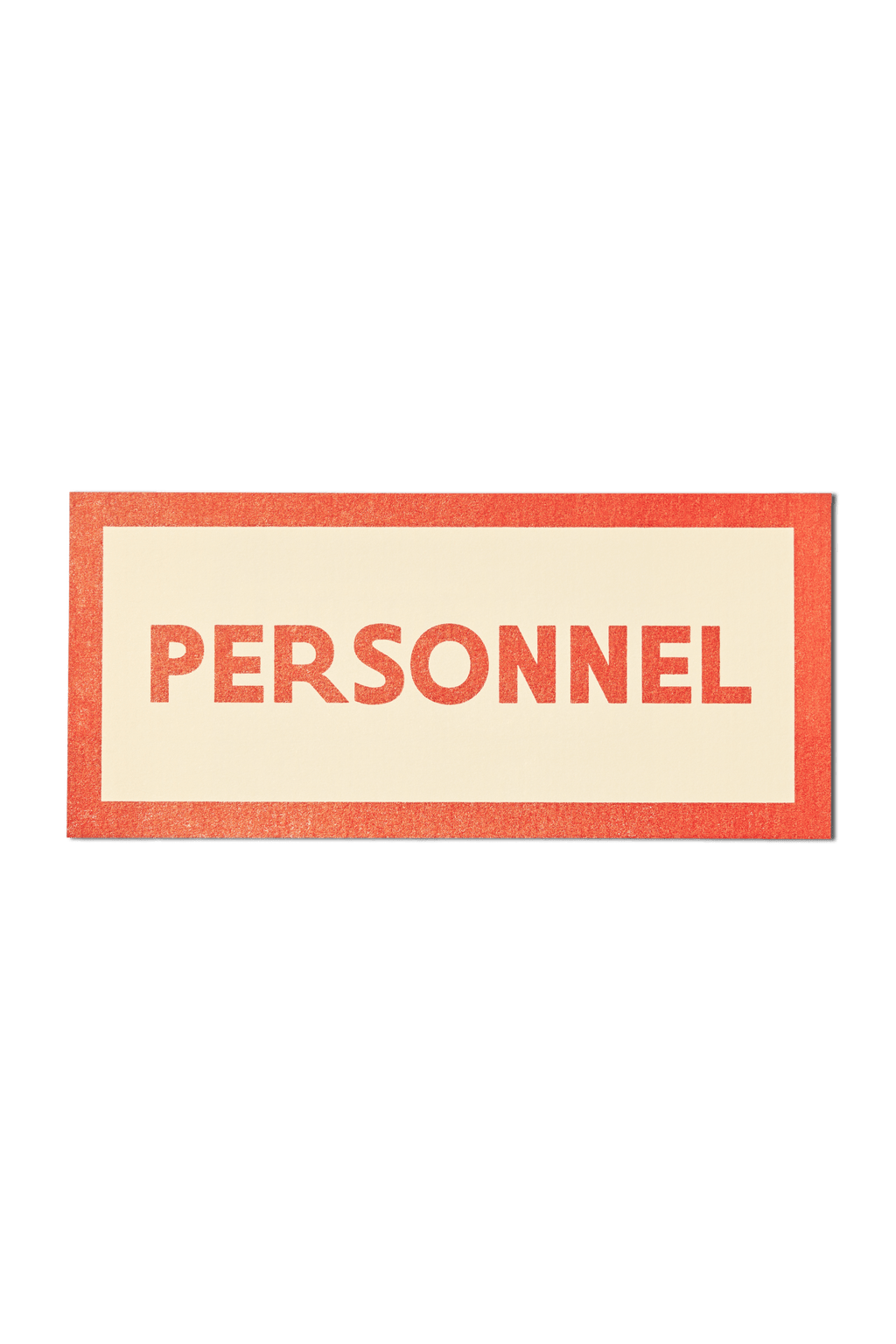 Papier Royal - "Personal" / "Personnel" Sticker Label - Papier Royal
