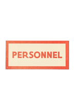 Papier Royal - "Personal" / "Personnel" Sticker Label - Papier Royal
