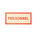 Papier Royal - "Personal" / "Personnel" Sticker Label - Papier Royal