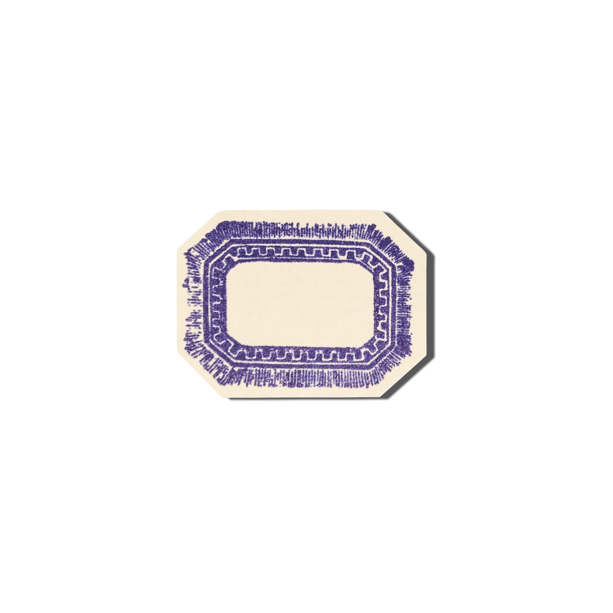 Papier Royal - Radiant Grecque (Balzac Sticker Label) - Papier Royal