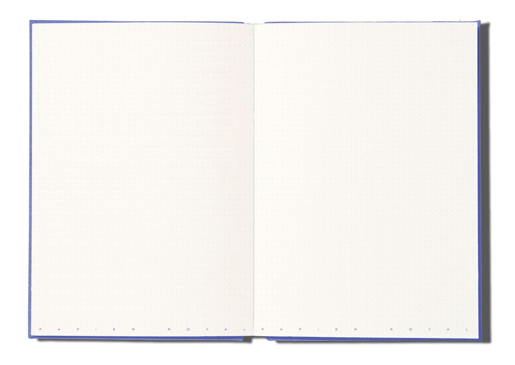 Papier Royal - Royal Notebook A4 Dark Blue Canvas - Papier Royal