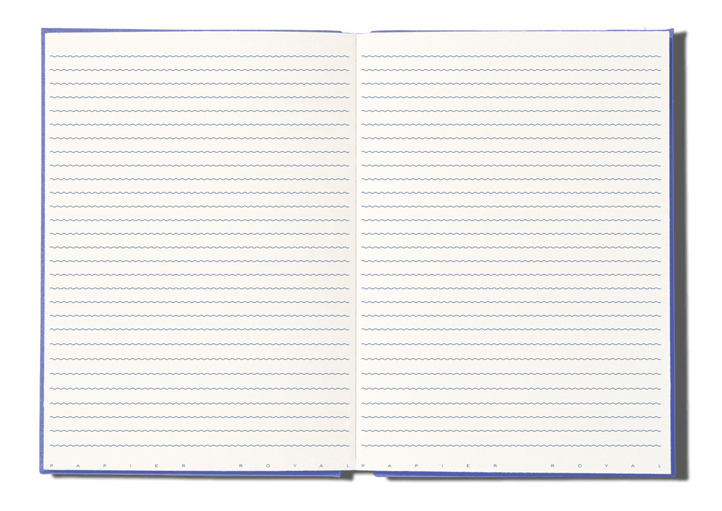 Papier Royal - Royal Notebook A4 Dark Blue Canvas - Papier Royal