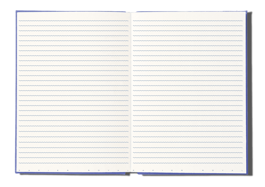 Papier Royal - Royal Notebook A4 Dark Blue Canvas - Papier Royal