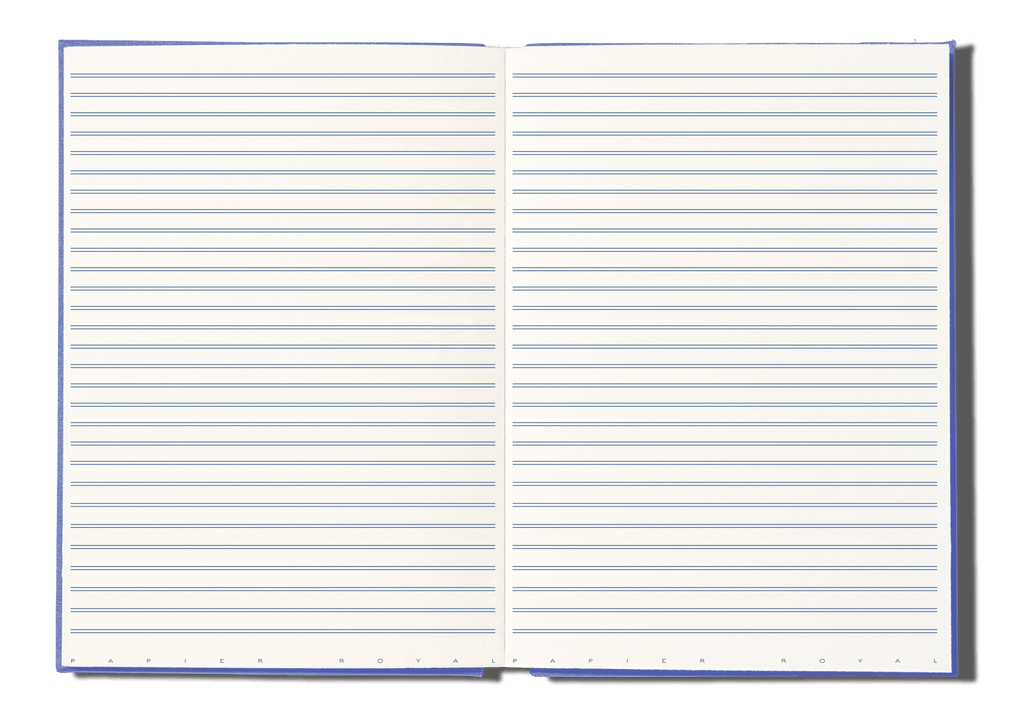 Papier Royal - Royal Notebook A4 Dark Blue Canvas - Papier Royal