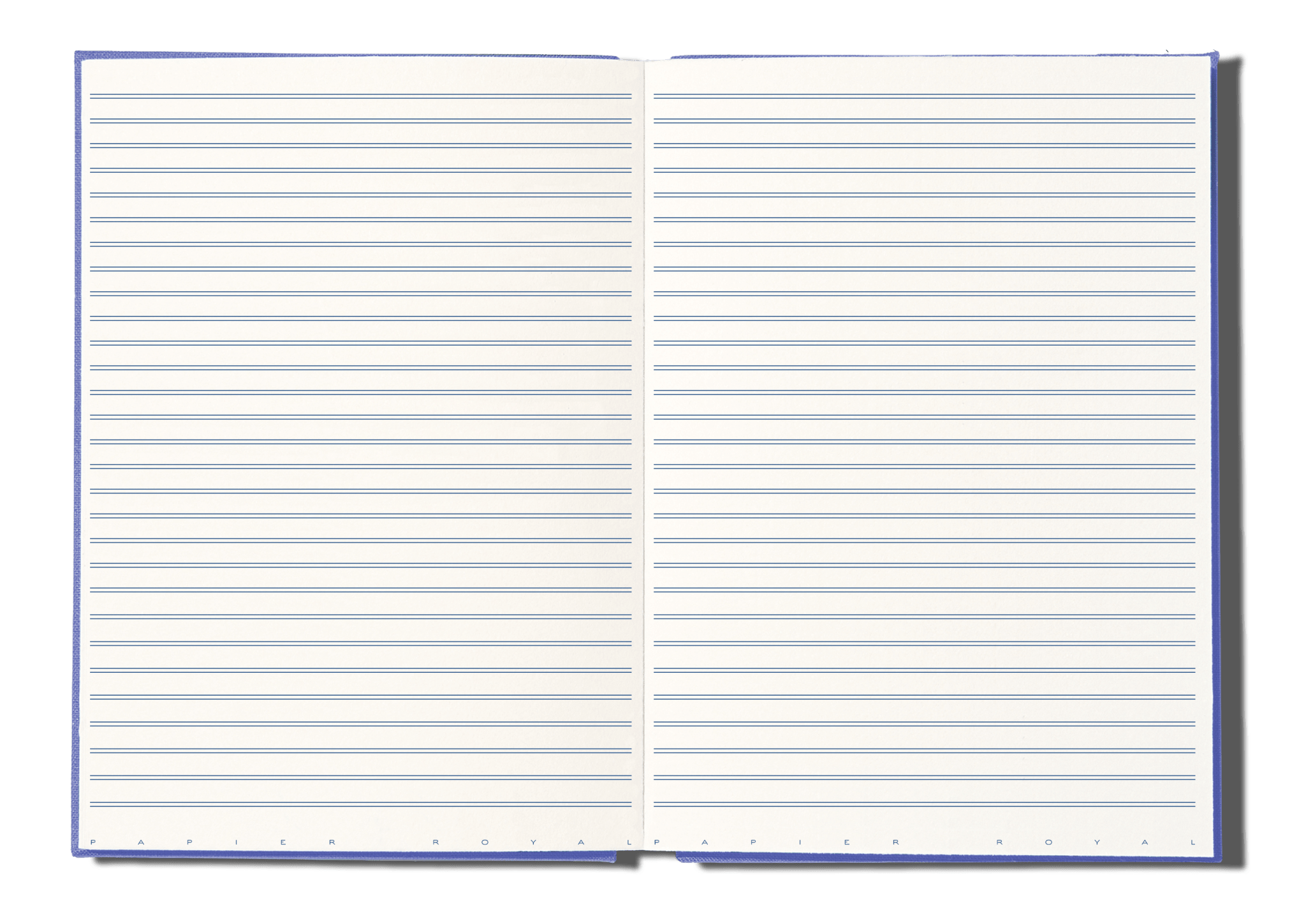 Papier Royal - Royal Notebook A4 Dark Blue Canvas - Papier Royal
