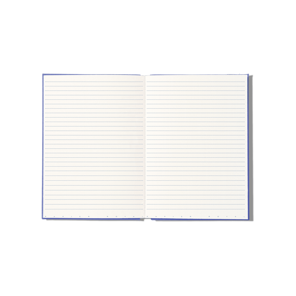 Papier Royal - Royal Notebook A4 Dark Blue Canvas - Papier Royal