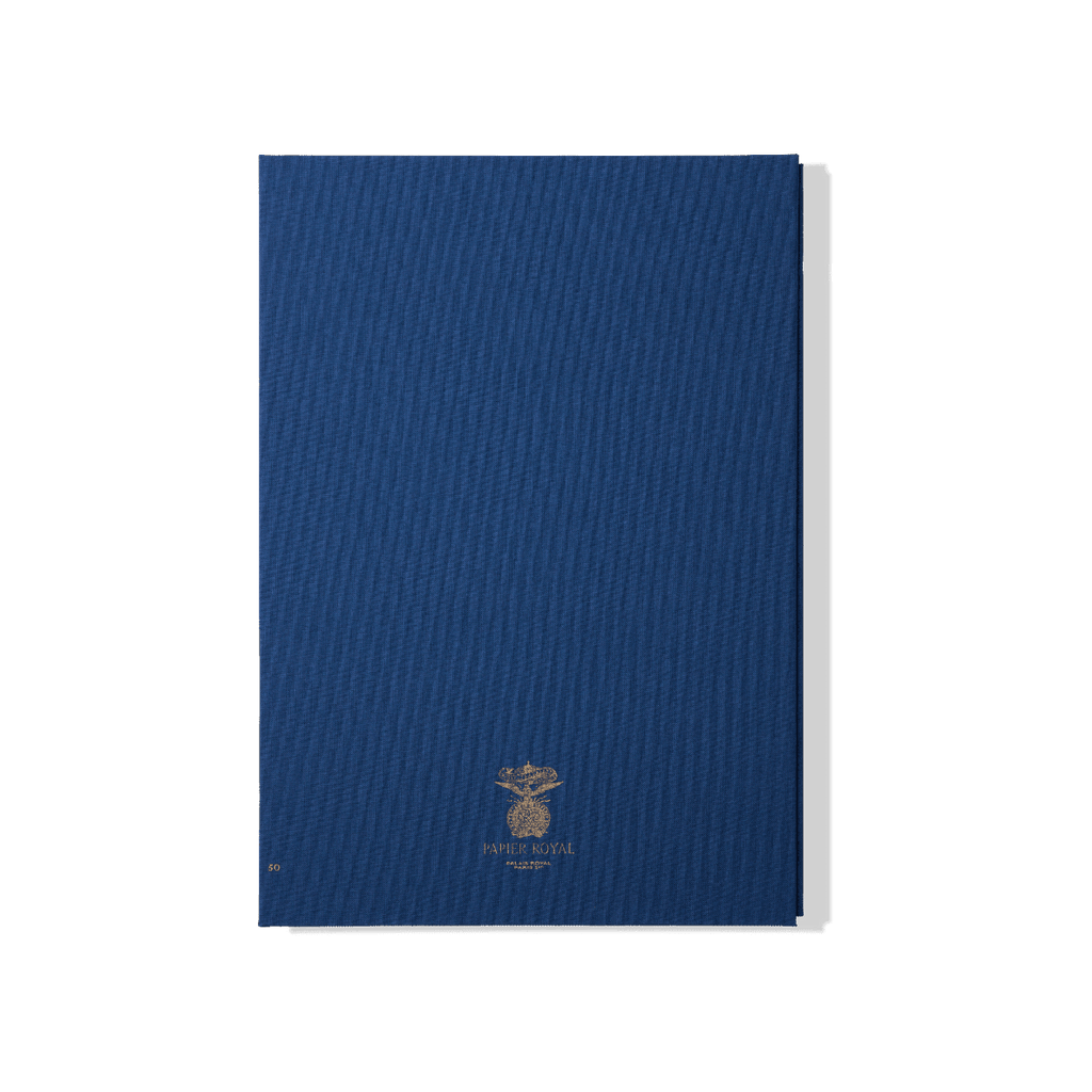 Papier Royal - Royal Notebook A4 Dark Blue Canvas - Papier Royal