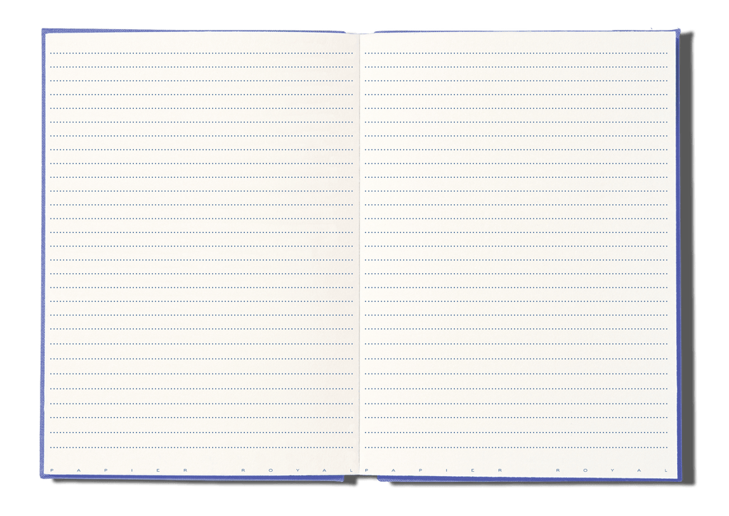 Papier Royal - Royal Notebook A4 Dark Blue Canvas - Papier Royal