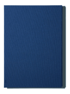 Papier Royal - Royal Notebook A4 Dark Blue Canvas - Papier Royal