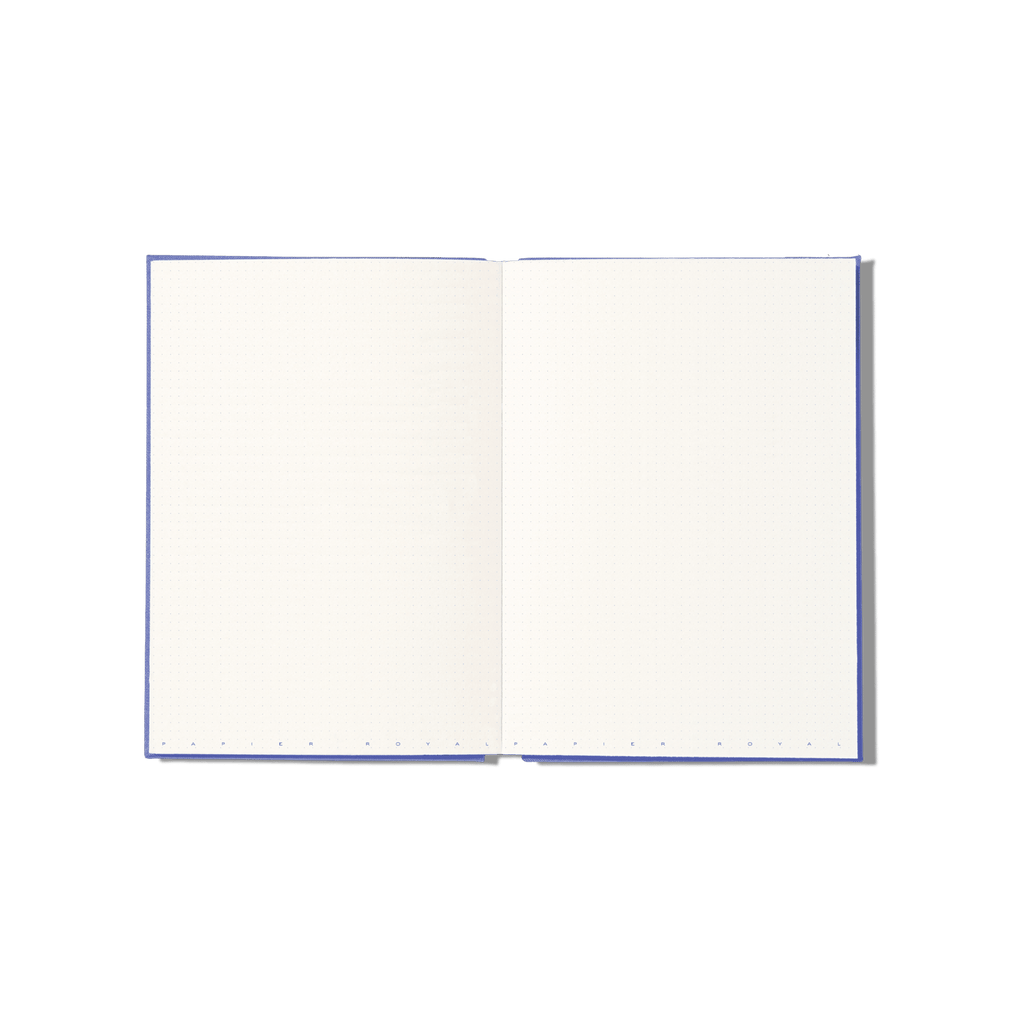 Papier Royal - Royal Notebook A4 Dark Blue Canvas - Papier Royal