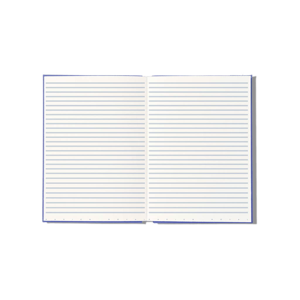 Papier Royal - Royal Notebook A4 Dark Blue Canvas - Papier Royal