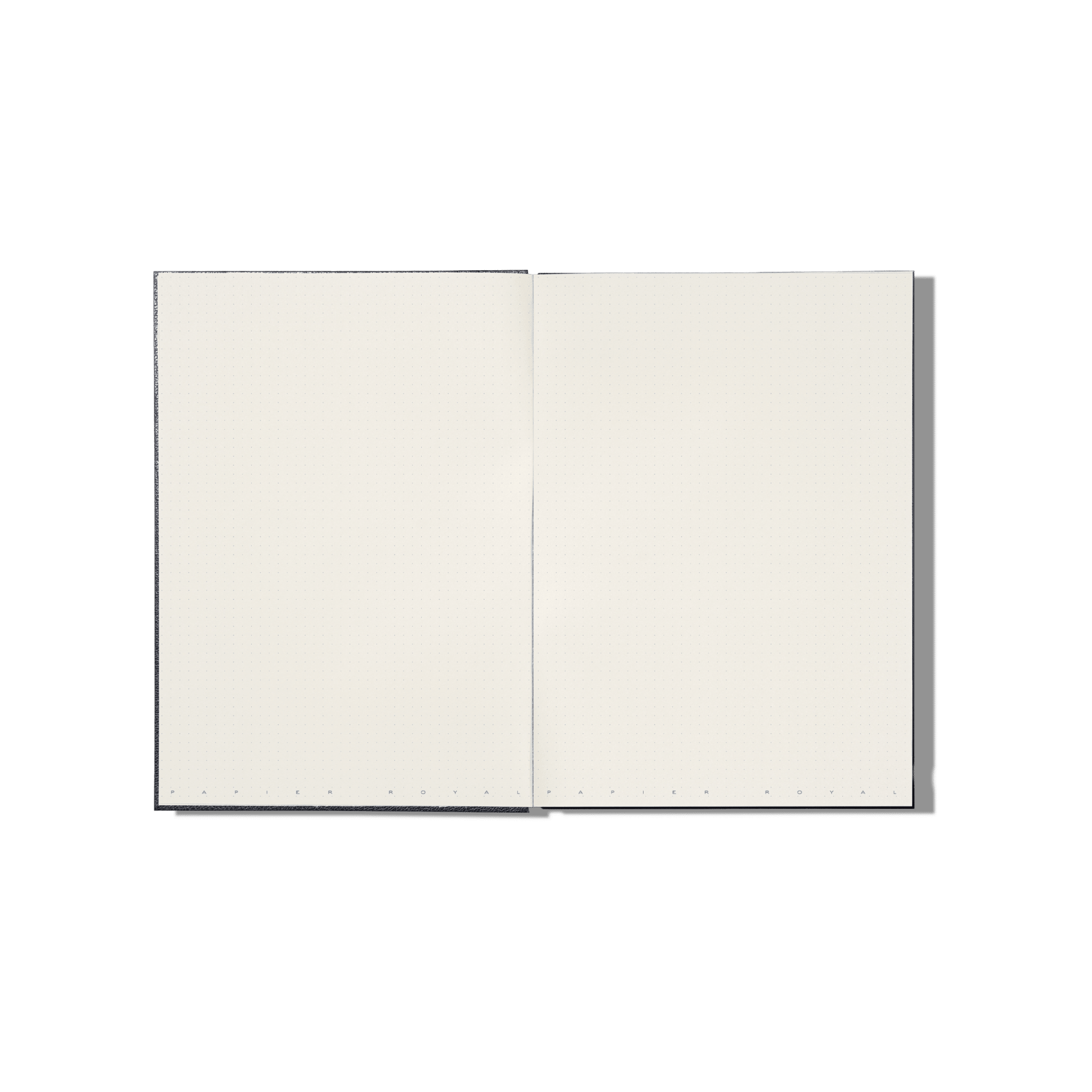 Papier Royal - Royal Notebook A4 Dark Blue Leather - Papier Royal