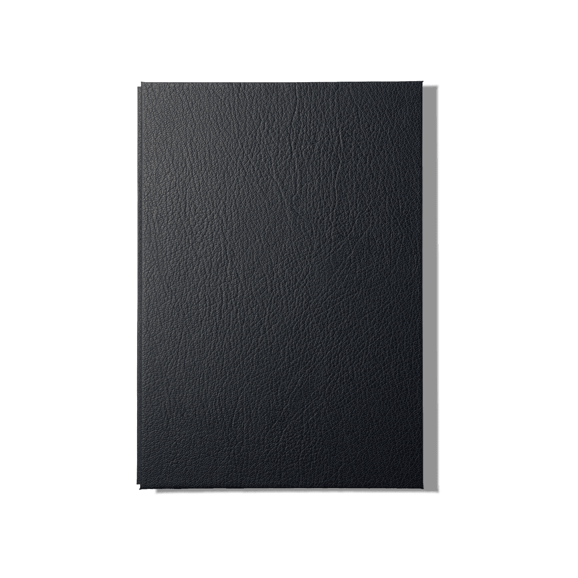 Papier Royal - Royal Notebook A4 Dark Blue Leather - Papier Royal